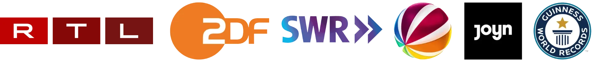 Featured on RTL, ZDF, SWR, Sat.1 and Joyn