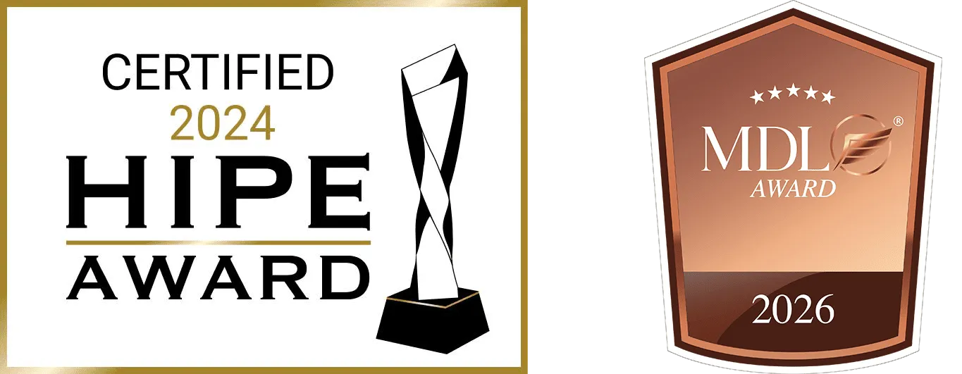 HIPE Award 2024 und MDL Award 2026 – Auszeichnungen für KAMPFKUNST HERZ®